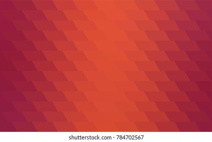 Light Red vector modern geometrical background. Abstract template. Geometric pattern in square style with gradient.