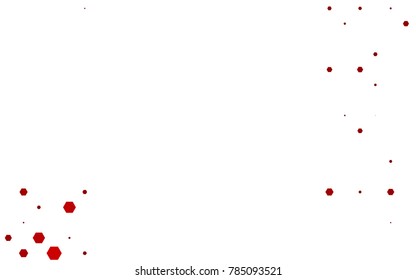 Light Red vector modern geometrical abstract background. Texture, brand-new background. Geometric background in Origami style with gradient. 