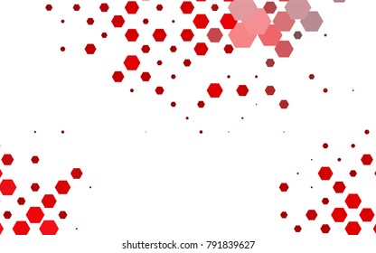 Light Red vector modern geometrical abstract background. Texture, brand-new background. Geometric background in Origami style with gradient. 