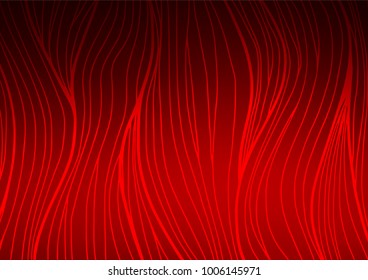 Light Red vector natural abstract background. Decorative shining illustration with doodles on abstract template. The template can be used as a background for cell phones.