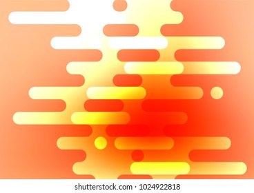 Light Red vector natural abstract pattern. Sketchy hand drawn doodles on blurred background. A completely new design for your business.