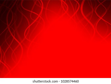 Light Red vector natural abstract background. Doodles on blurred abstract background with gradient. Brand-new style for your business design.