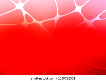Light Red vector natural abstract texture. Creative illustration in blurred style with doodles and Zen tangles. The pattern can be used for wallpapers and coloring books.