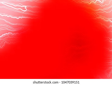 Light Red vector natural abstract texture. Shining colored illustration with doodles in Zen tangle style. Brand-new design for your business.