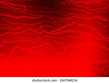 Light Red vector natural abstract pattern. Decorative shining illustration with doodles on abstract template. Brand-new style for your business design.