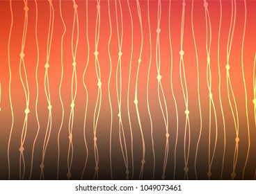 Light Red vector natural abstract template. Modern geometrical abstract illustration with doodles. The best blurred design for your business.