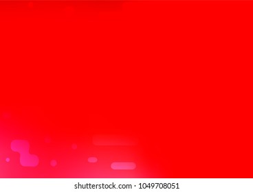 Light Red vector natural abstract pattern. Brand-new colored illustration in blurry style with doodles. Hand painted design for web, wrapping, wallpaper.