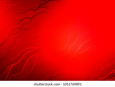 Light Red vector natural abstract background. Creative illustration in blurred style with doodles and Zen tangles. The textured pattern can be used for website.