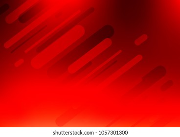 Light Red vector natural abstract pattern. Modern geometrical abstract illustration with doodles. Hand painted design for web, wrapping, wallpaper.