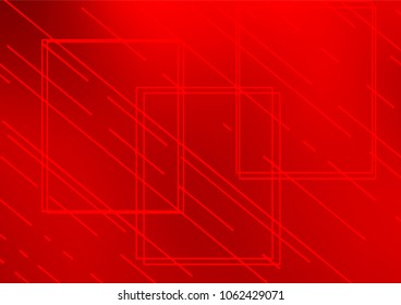 Light Red vector natural abstract pattern. Brand-new colored illustration in blurry style with doodles. Brand-new style for your business design.