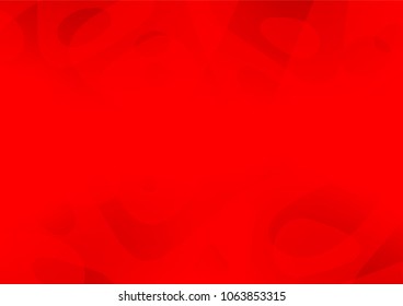 Light Red vector natural abstract template. Ethnic elegant natural pattern with gradient. Hand painted design for web, leaflet, textile.