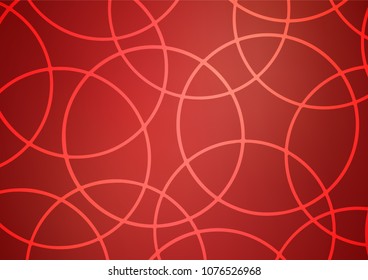 Light Red vector natural abstract template. Glitter abstract illustration with doodles and Zen tangles. Brand-new style for your business design.