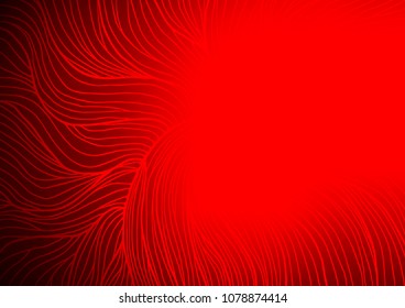 Light Red vector natural abstract template. Brand-new colored illustration in blurry style with doodles. The textured pattern can be used for website.