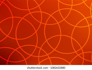 Light Red vector natural abstract template. An elegant bright illustration with lines in Natural style. Brand-new style for your business design.