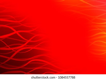 Light Red vector natural abstract texture. An elegant bright illustration with lines in Natural style. Brand-new style for your business design.
