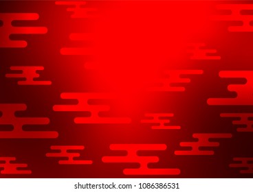 Light Red vector natural abstract texture. Ethnic elegant natural pattern with gradient. The pattern can be used for heads of websites and designs.