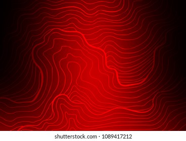 Light Red vector natural abstract texture. Geometric doodle illustration in Origami style with gradient. The template can be used as a background for cell phones.