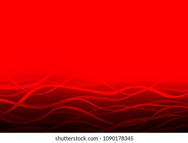 Light Red vector natural abstract texture. Modern geometrical abstract illustration with doodles. The pattern can be used for wallpapers and coloring books.