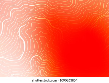 Light Red vector natural abstract pattern. An elegant bright illustration with lines in Natural style. A completely new design for your business.