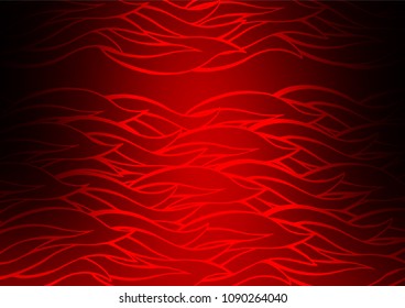 Light Red vector natural abstract template. Brand-new colored illustration in blurry style with doodles. The elegant pattern can be used as a part of a brand book.