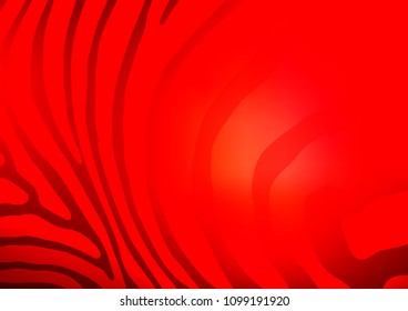 Light Red vector natural abstract background. Shining colored illustration with doodles in Zen tangle style. The template can be used as a background for cell phones.