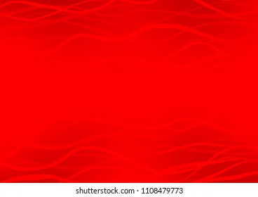 Light Red vector natural abstract template. A vague abstract illustration with doodles in Indian style. A new texture for your design.