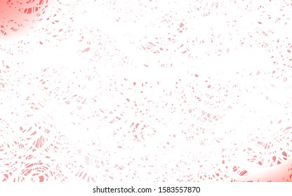 Light Red vector natural abstract pattern. An elegant bright illustration with roses in Natural style. The best blurred design for your business.