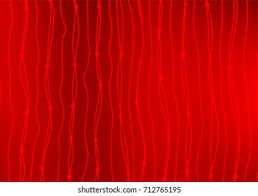 Light Red vector natural abstract background. Shining colored illustration with doodles in Arabic style. The template can be used as a background for cell phones.