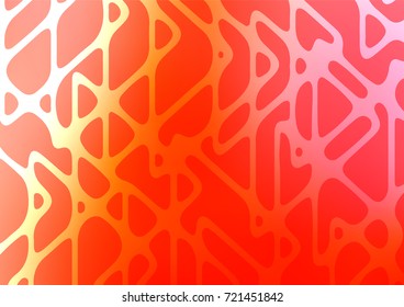 Light Red vector natural abstract texture. Brand-new colored illustration in blurry style with doodles. A completely new template for your business design.
