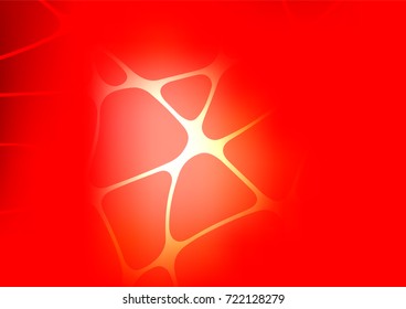 Light Red vector natural abstract texture. Decorative shining illustration with doodles on abstract template. Brand-new style for your business design.