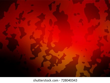 Light red vector natural abstract template. Brand-new colored illustration in blurry style with doodles drawn by child. The pattern can be used for heads of websites and designs.