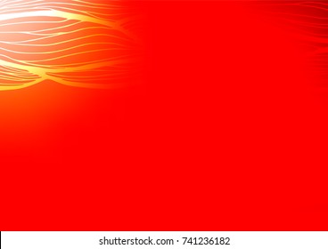 Light Red vector natural abstract background. Brand-new colored illustration in blurry style with doodles. The pattern can be used for heads of websites and designs.