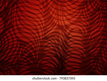 Light Red vector natural abstract pattern. Brand-new colored illustration in blurry style with doodles. The doodle design can be used for your web site.