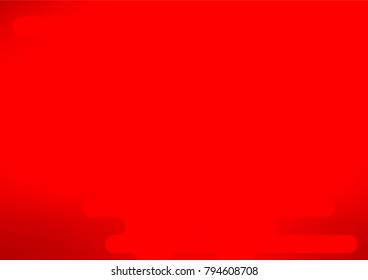 Light Red vector natural abstract template. Colorful abstract illustration with lines in Asian style. Hand painted design for web, leaflet, textile.