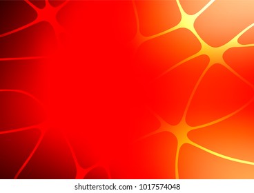 Light Red vector natural elegant texture. Geometric doodle illustration in Origami style with gradient. The template can be used as a background for cell phones.