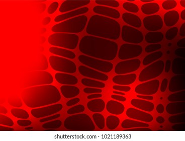 Light Red vector natural elegant template. Sketchy hand drawn doodles on blurred background. Brand-new style for your business design.