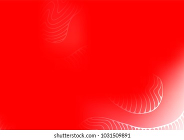 Light Red vector natural elegant pattern. Glitter abstract illustration with doodles and Zen tangles. The pattern can be used for heads of websites and designs.