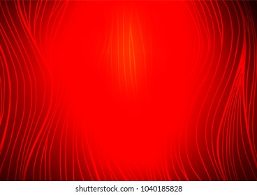 Light Red vector natural elegant background. Colorful abstract illustration with lines in Asian style. The textured pattern can be used for website.