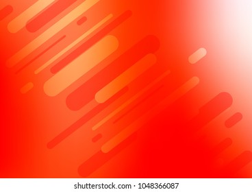 Light Red vector natural elegant pattern. Brand-new colored illustration in blurry style with doodles. The completely new template can be used for your brand book.