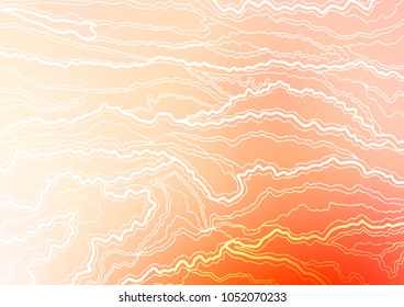 Light Red vector natural elegant background. A vague abstract illustration with doodles in Indian style. The template can be used as a background for cell phones.