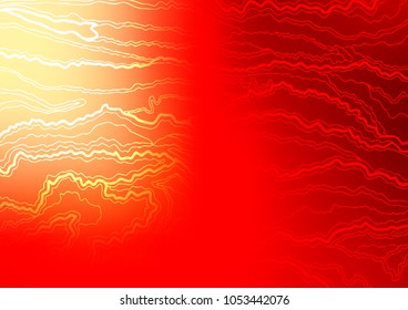 Light Red vector natural elegant pattern. Decorative shining illustration with doodles on abstract template. Hand painted design for web, wrapping, wallpaper.
