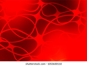 Light Red vector natural elegant pattern. A completely new color illustration in doodle style. The textured pattern can be used for website.