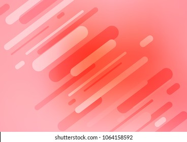 Light Red vector natural elegant template. Glitter abstract illustration with doodles and Zen tangles. A new texture for your design.