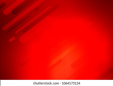 Light Red vector natural elegant texture. Blurred decorative design in Indian style with Zen tangles. The best blurred design for your business.