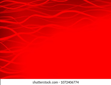 Light Red vector natural elegant background. Brand-new colored illustration in blurry style with doodles. The pattern can be used for heads of websites and designs.