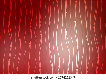 Light Red vector natural elegant pattern. Brand-new colored illustration in blurry style with doodles. The elegant pattern can be used as a part of a brand book.