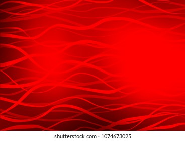 Light Red vector natural elegant background. A completely new color illustration in doodle style. The best blurred design for your business.