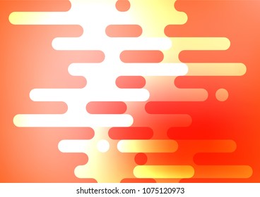Light Red vector natural elegant template. Brand-new colored illustration in blurry style with doodles. The best blurred design for your business.