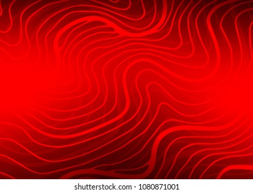 Light Red vector natural elegant background. Ethnic elegant natural pattern with gradient. Hand painted design for web, leaflet, textile.