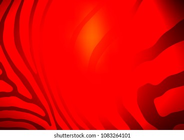 Light Red vector natural elegant texture. Sketchy hand drawn doodles on blurred background. The best blurred design for your business.